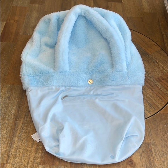 Care Bear Blue Plush Cloud Tote Bag - Picture 3 of 6